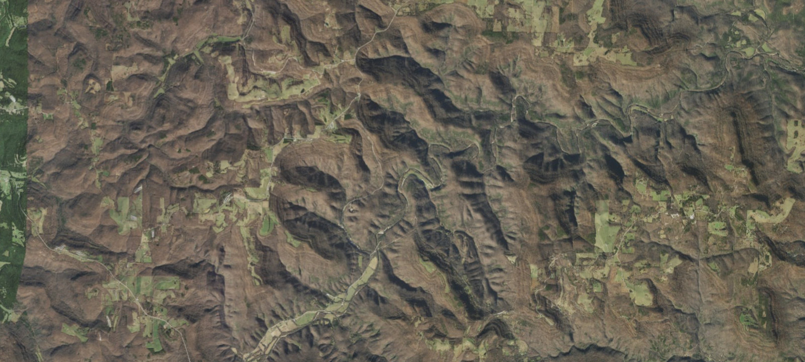 Map of Steel Creek Campground
