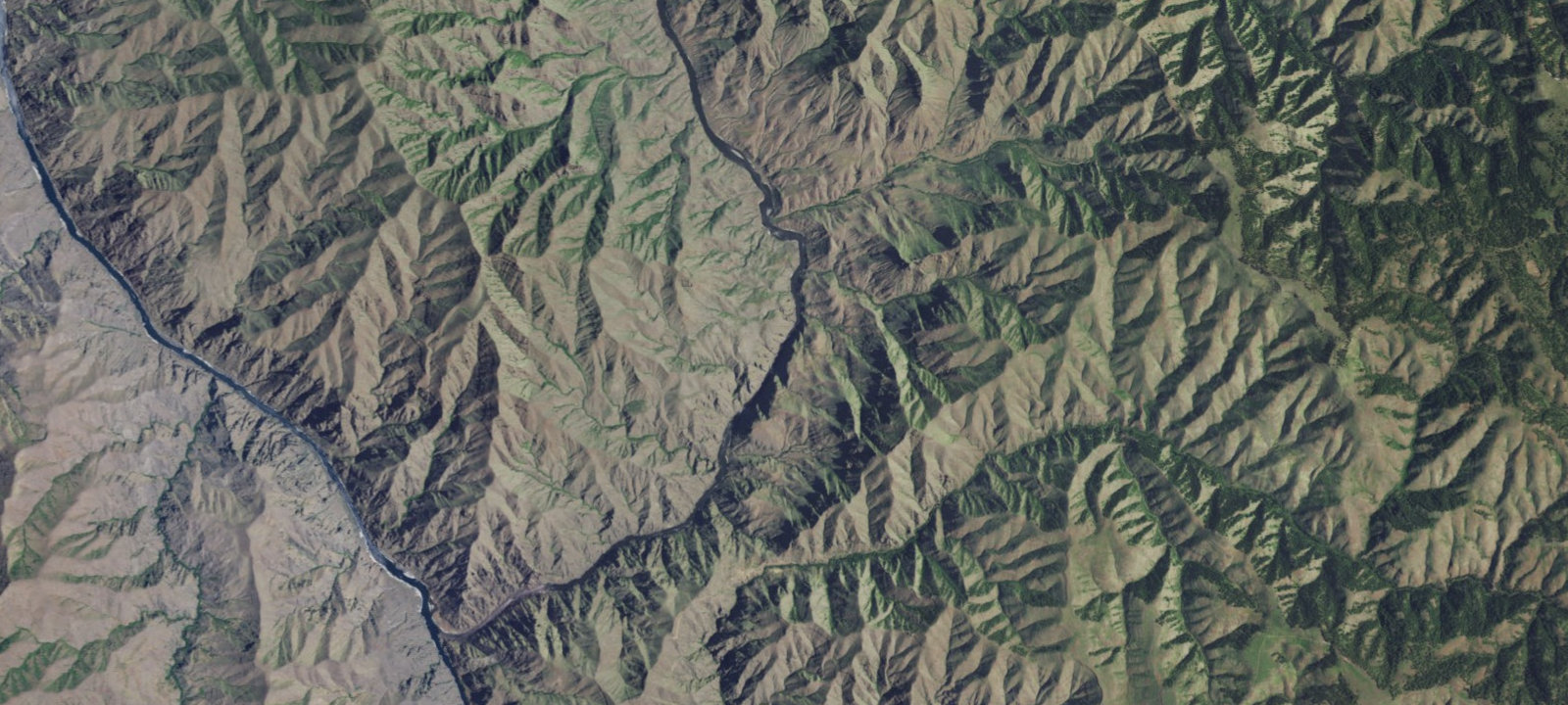 Map of Slide Beach Campsite