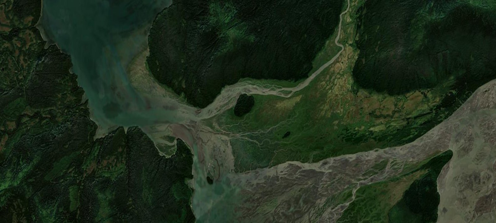 Map of Little Dry Island Cabin
