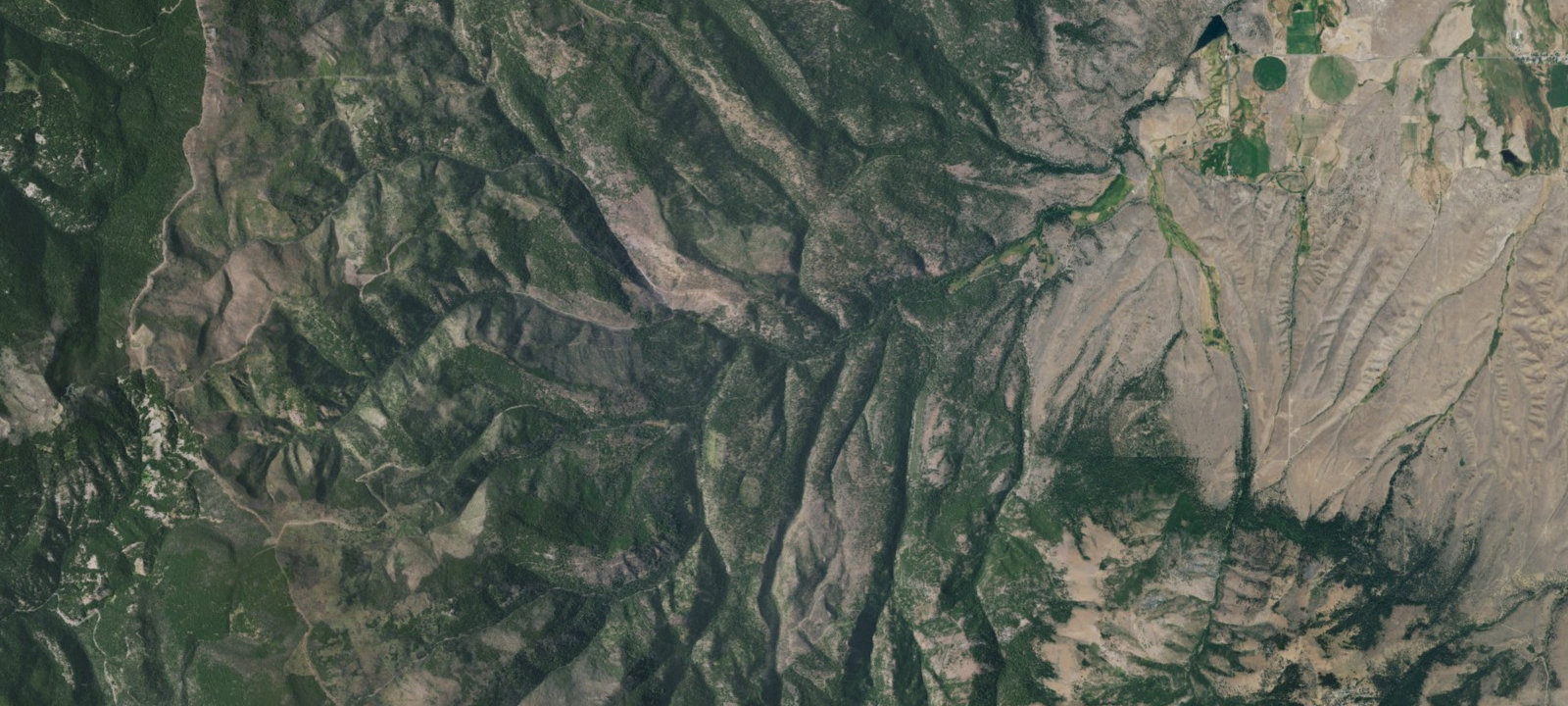 Map of Stevens Campground