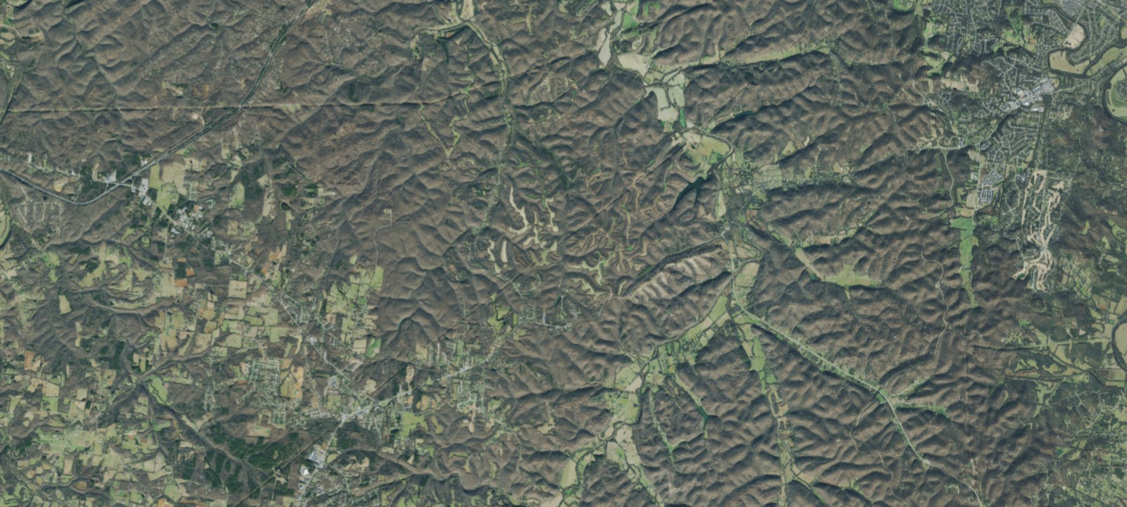 Map of 3 Creeks
