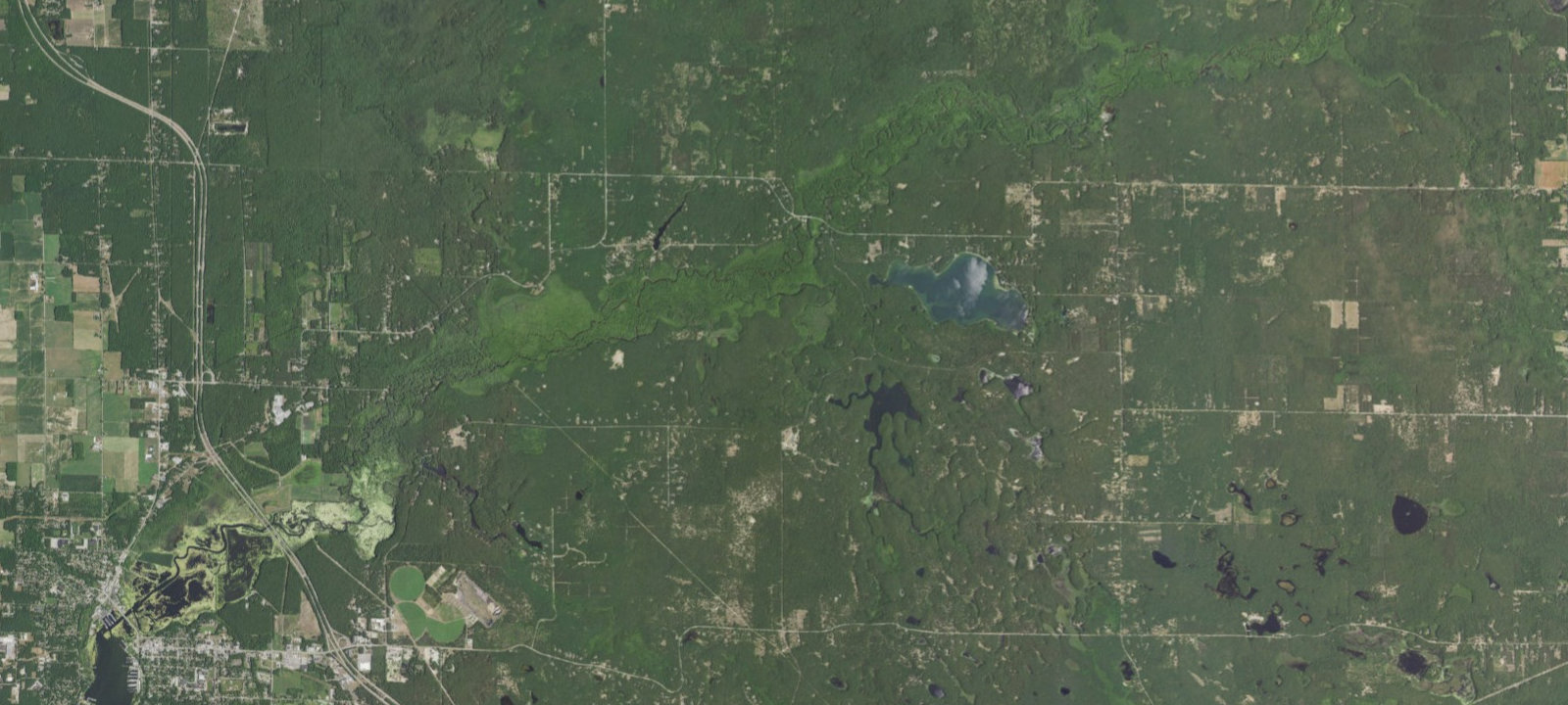 Map of Cole Canoe Base