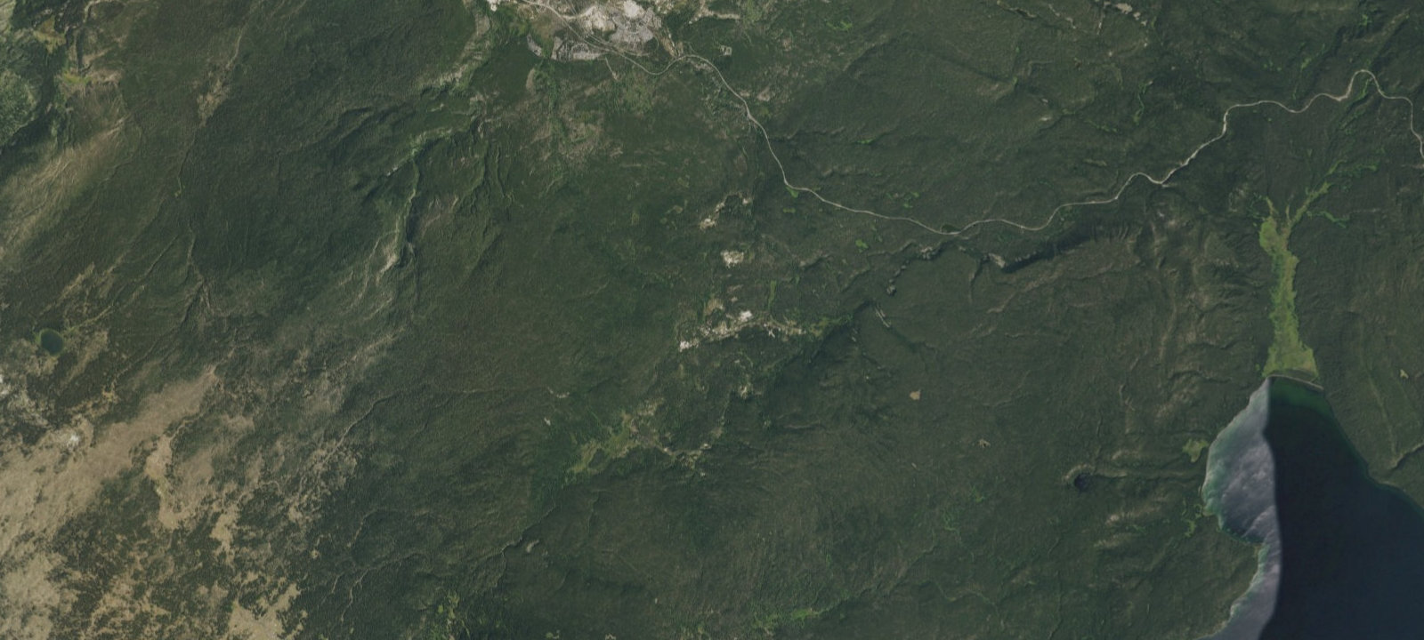 Map of Lone Star Trailhead (OK1)