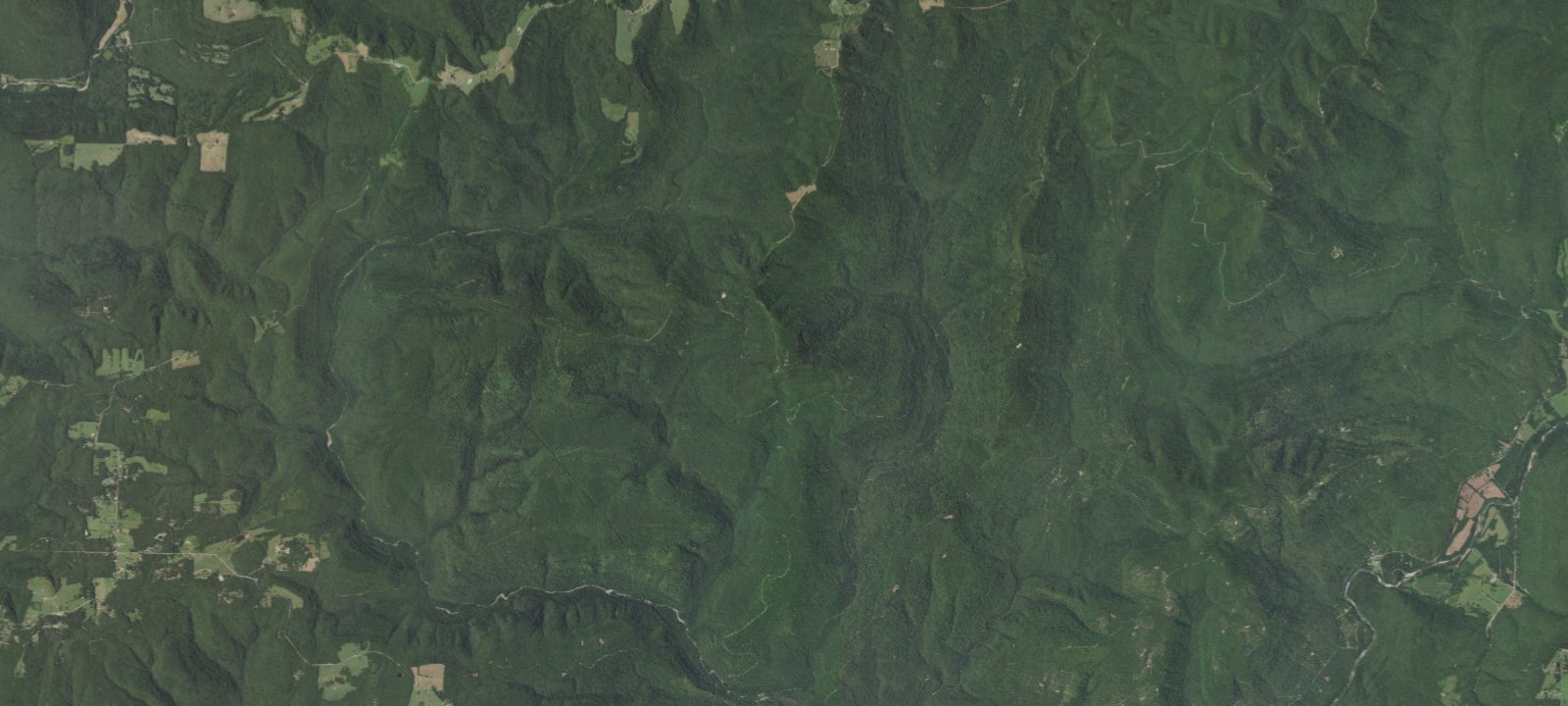 Map of White Rock Mountain Recreation Area - Family Campground