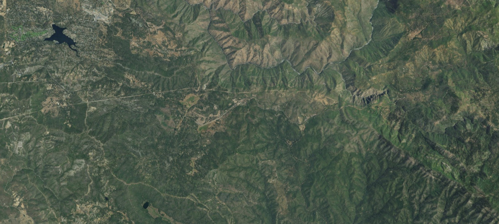 Map of Pines Campground