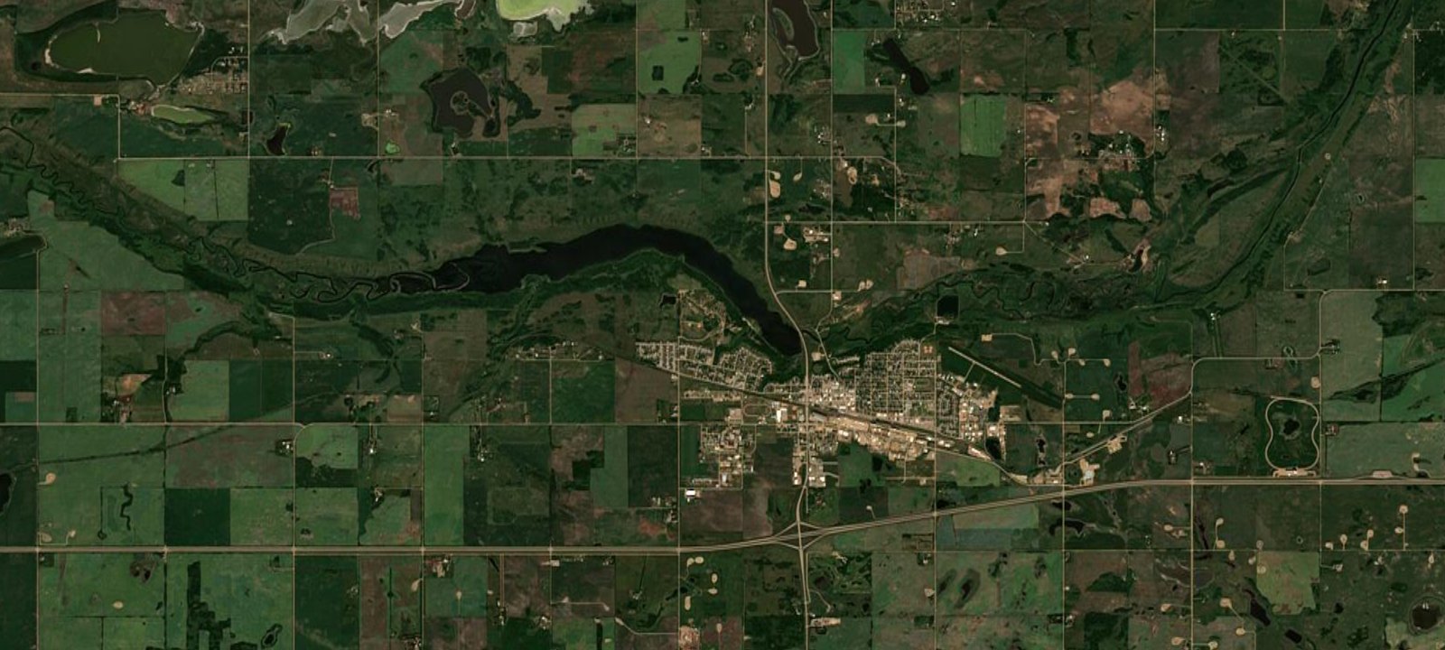 Map of Vermilion Provincial Park Campground