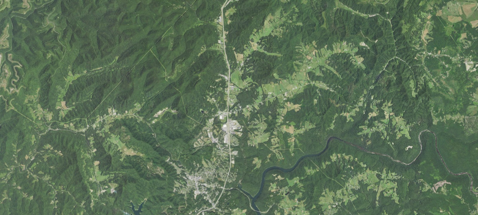 Map of WV Nazarene Camp