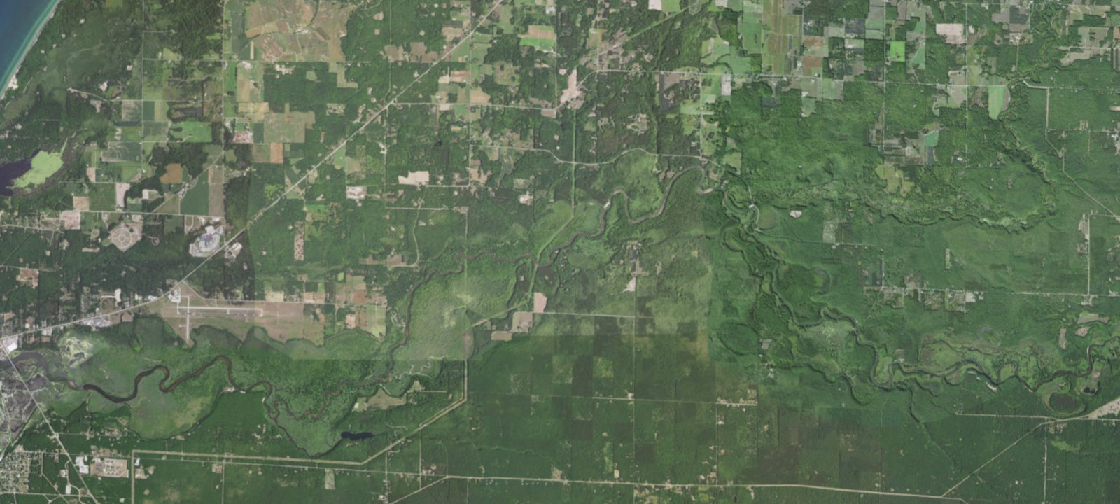 Map of Matson's Big Manistee River Campground