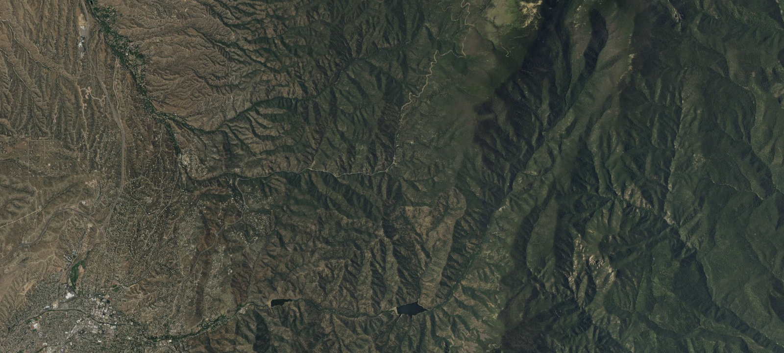 Map of Black Canyon Campground