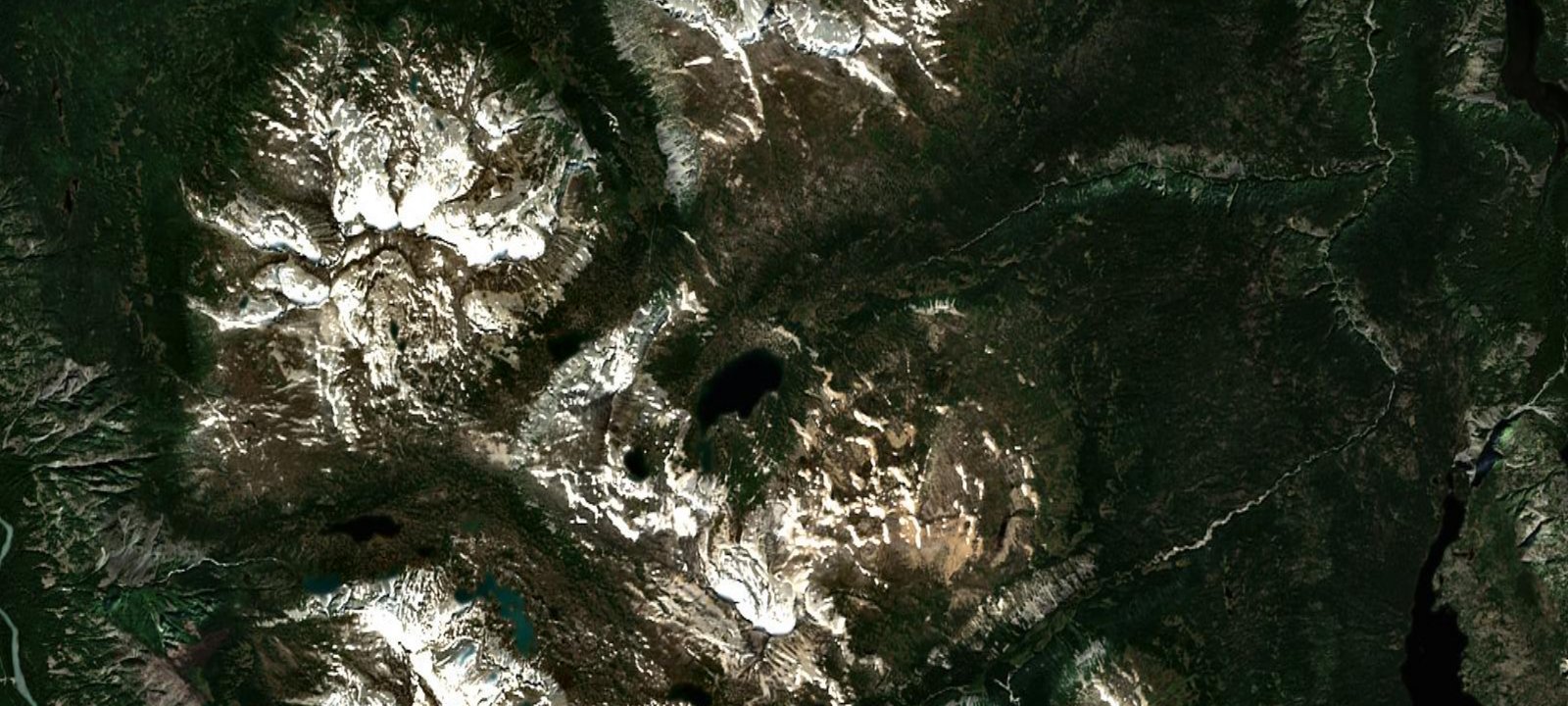 Map of Ptarmigan Lake Camp