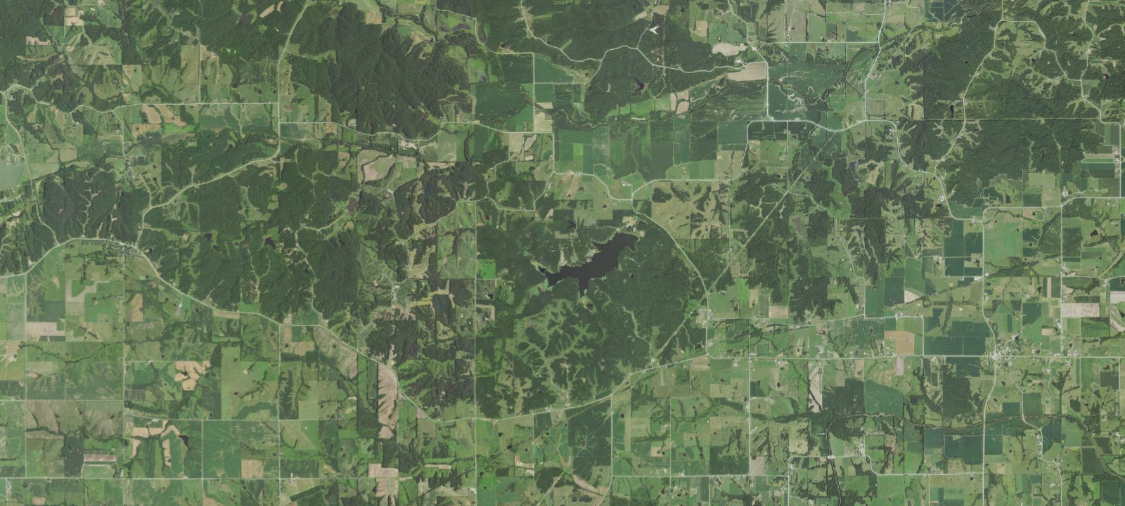Map of Lake Wapello State Park