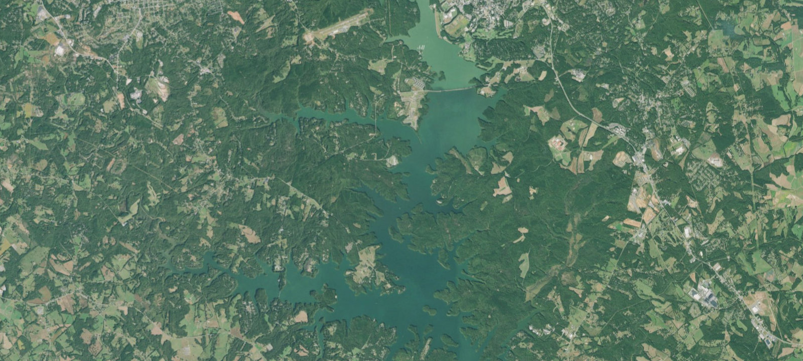Map of Twin Lakes Recreation Area
