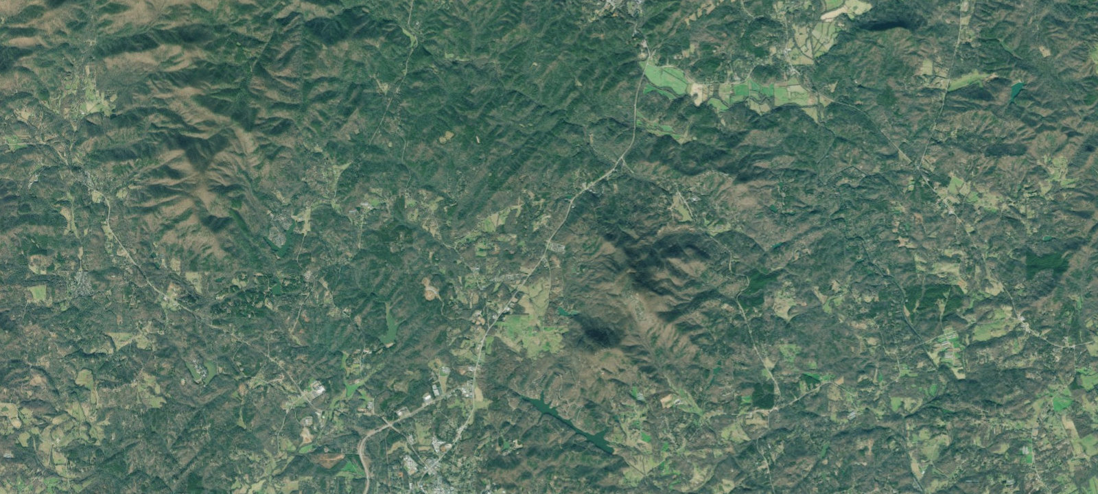 Map of Yonah Mountain Campground
