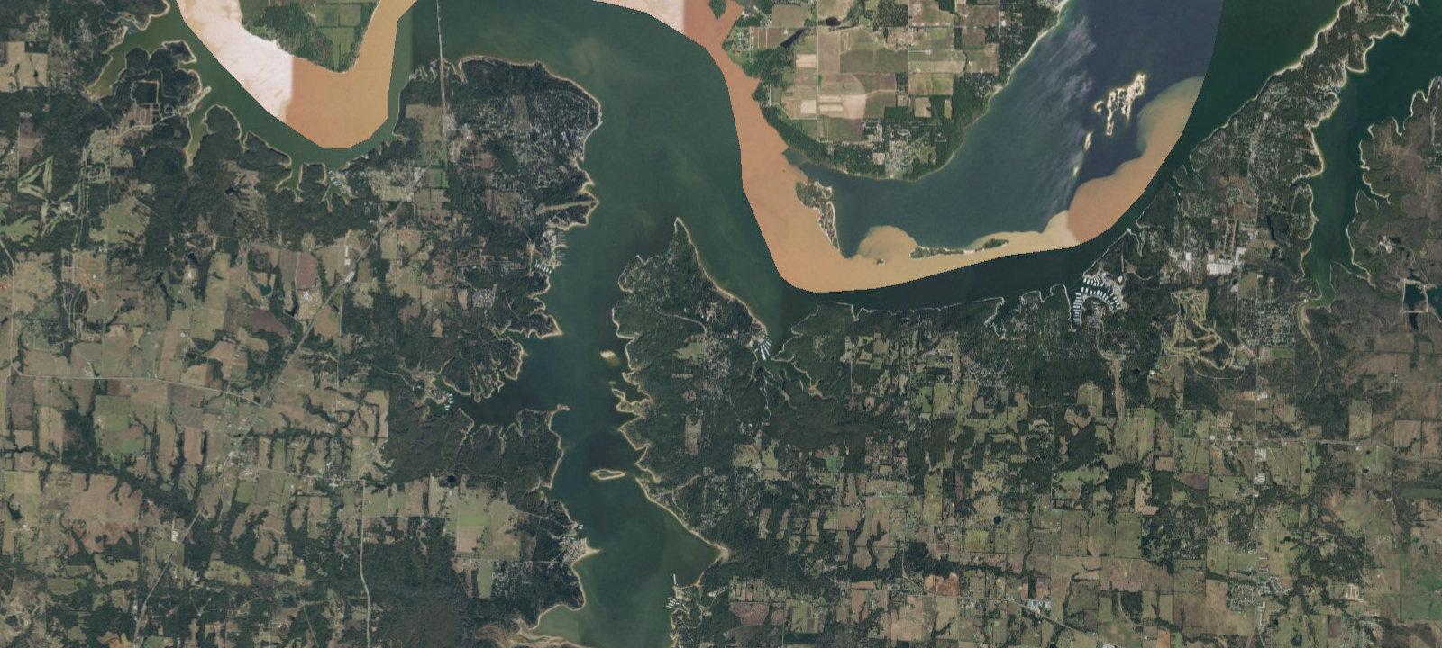 Map of Tejas