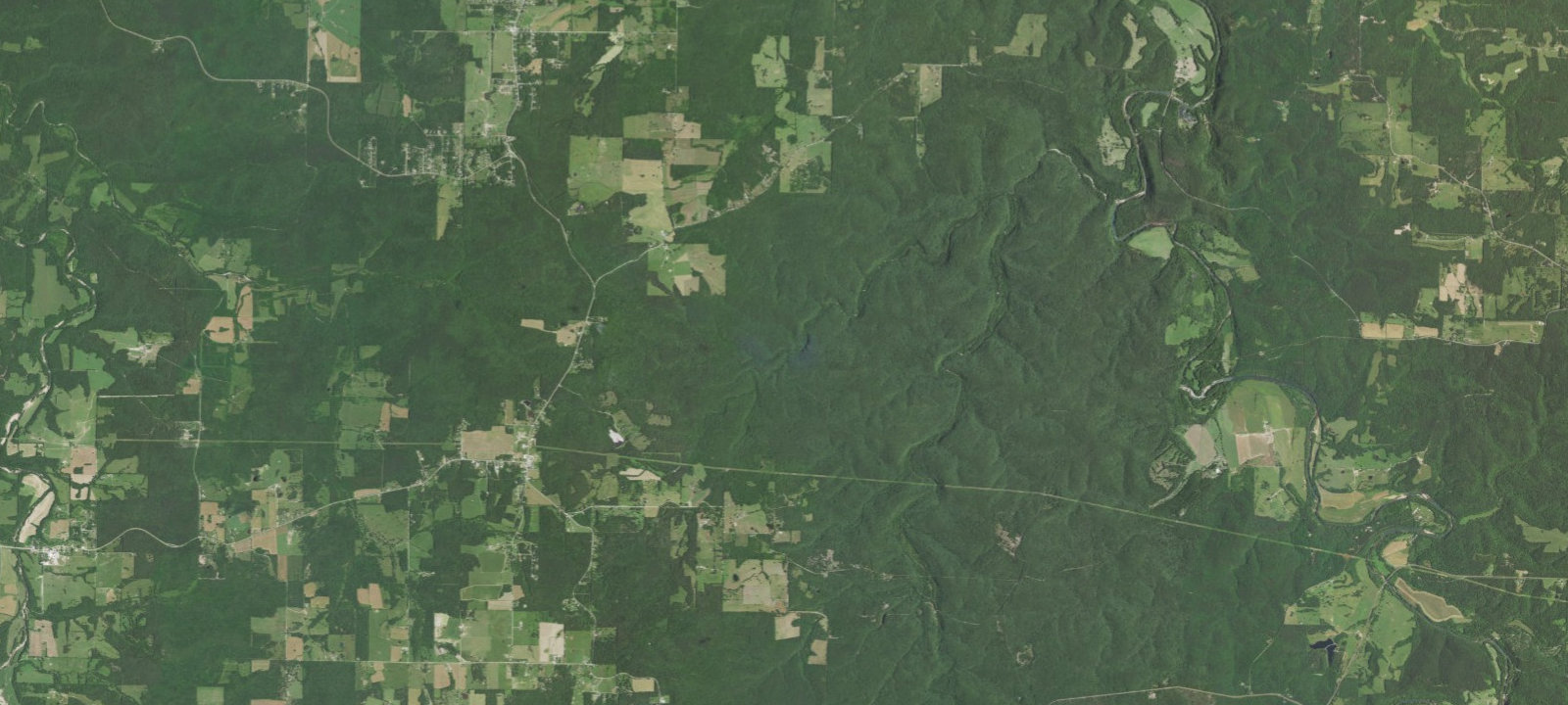 Map of Established Primitive Campsite