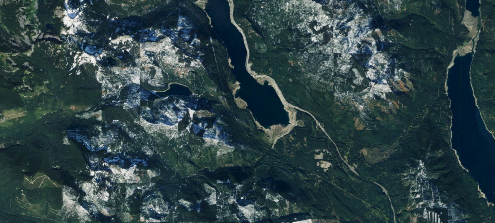 Map of Roaring Creek Campground