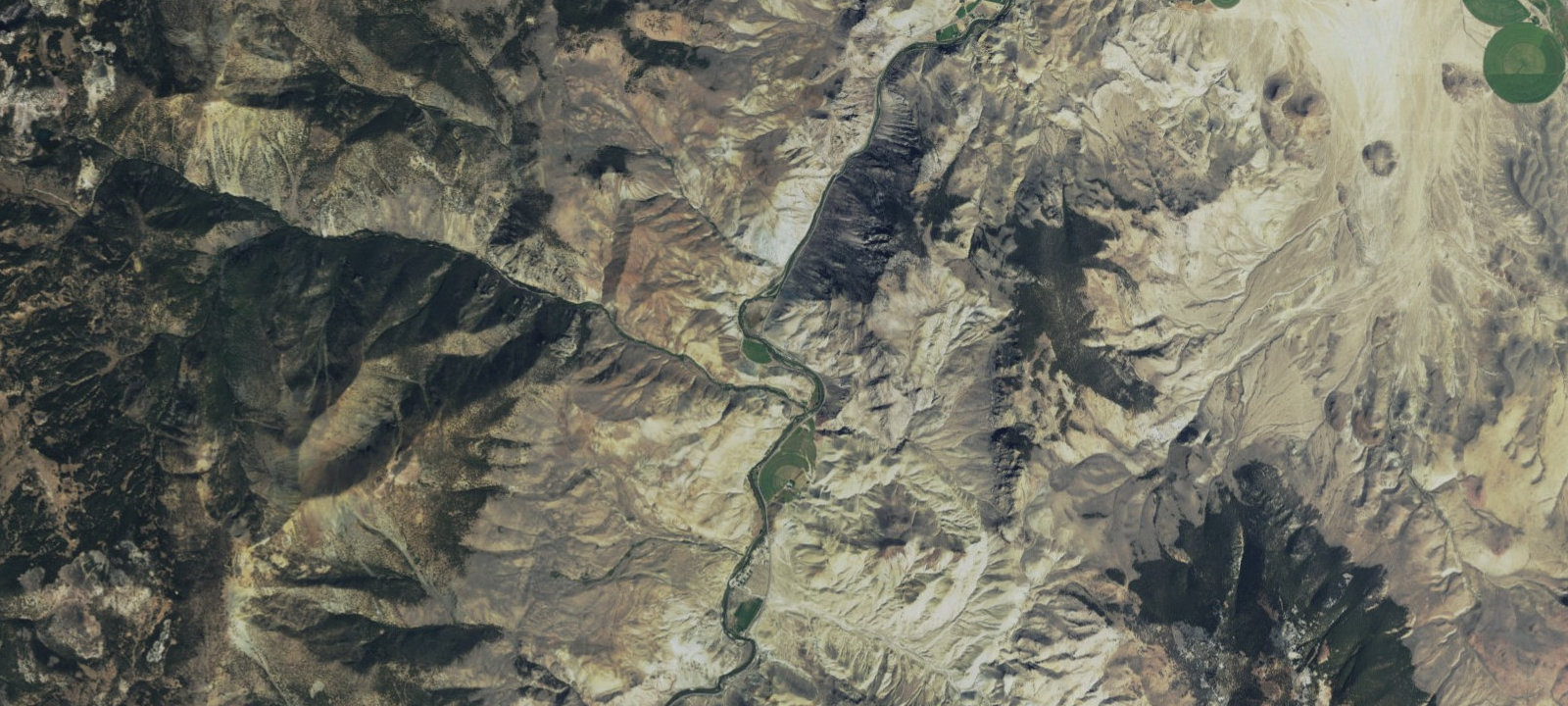 Map of Bayhorse Recreation Site