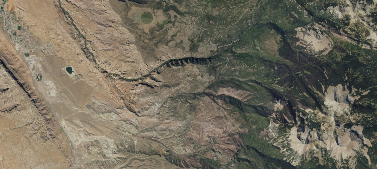 Map of Forest Road 0068
