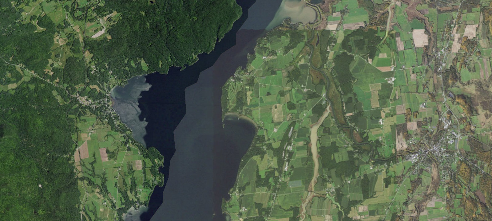 Map of Button Bay State Park Campground