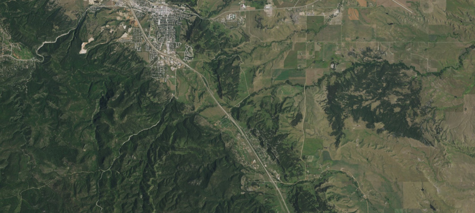 Map of Alkali Creek Horsecamp