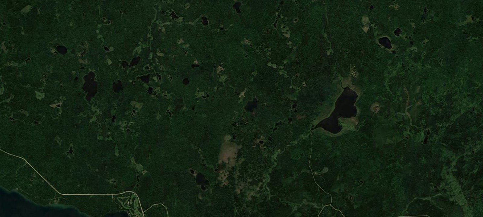 Map of Cowan Lake