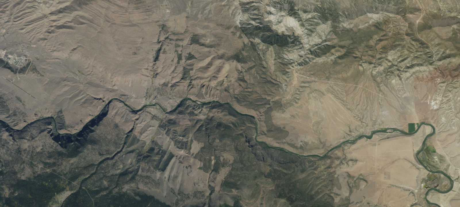 Map of Big Pine I River Camp