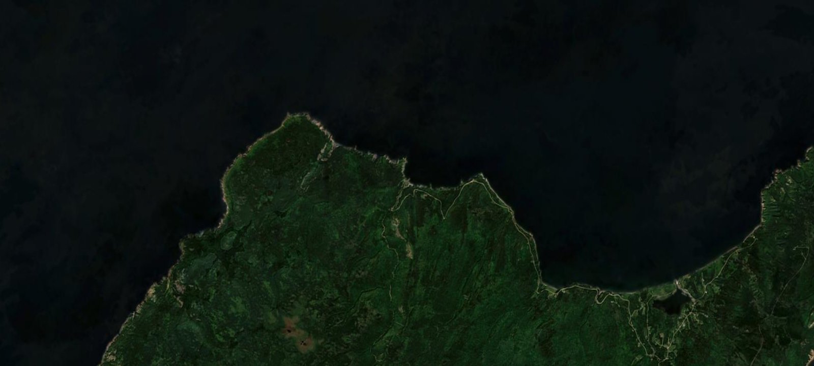 Map of Meat Cove Campground