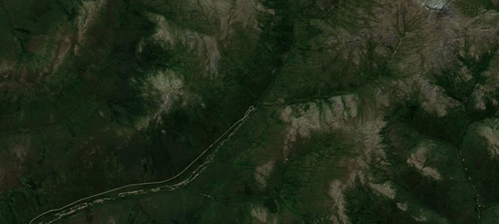 Map of Mount Prindle Campground
