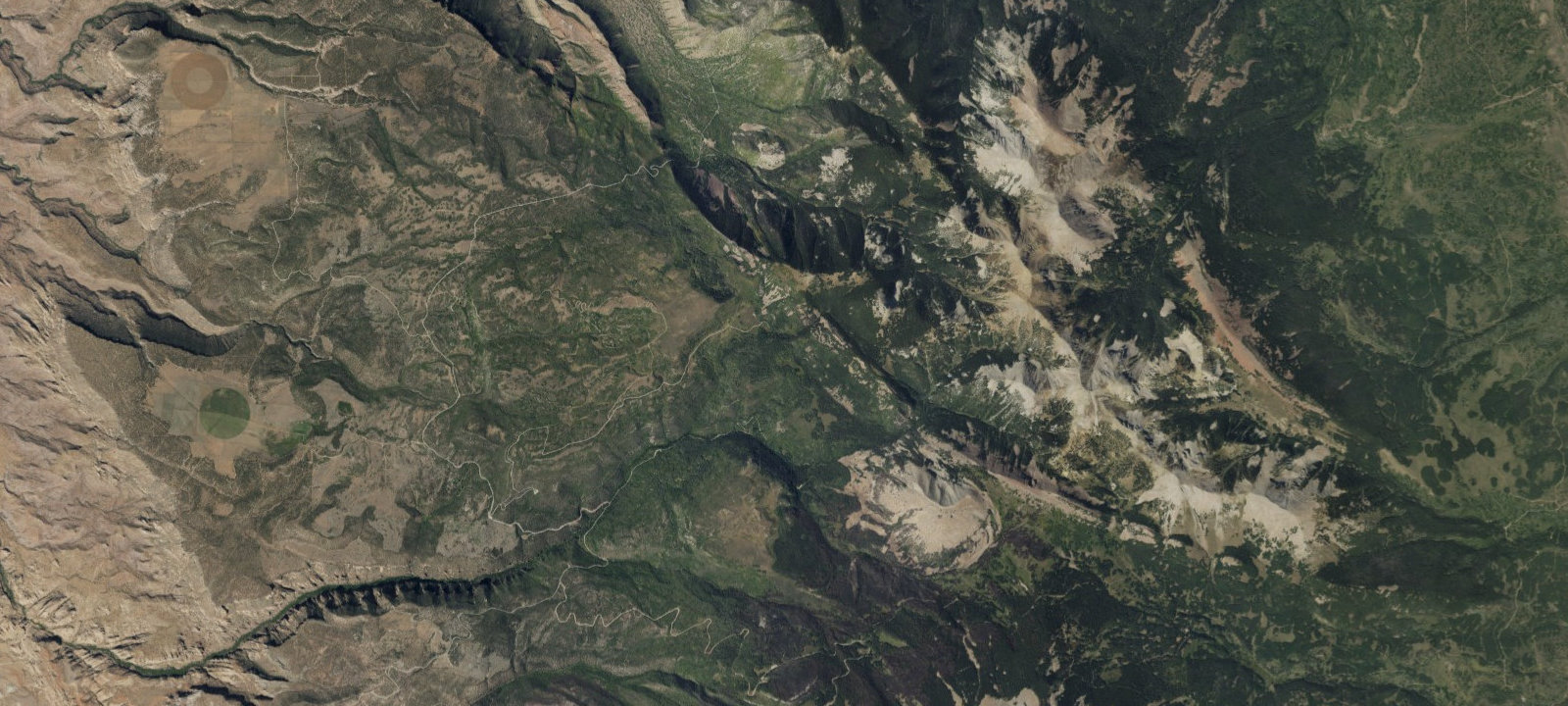 Map of Warner Lake