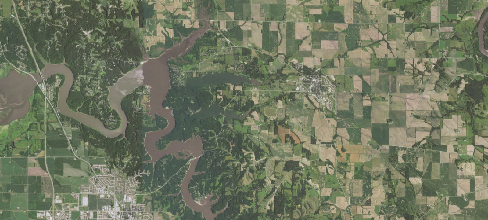 Map of Primitive Campground
