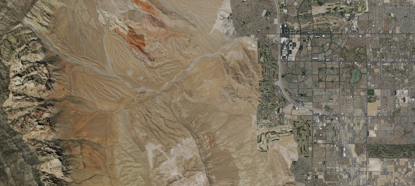 Map of Red Rock Canyon Campground