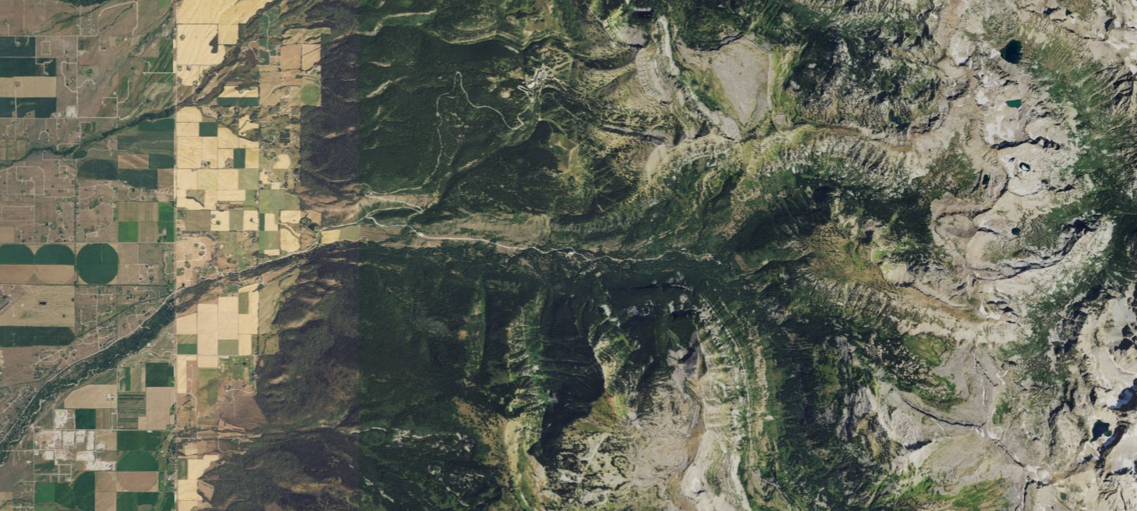 Map of Reunion Flat