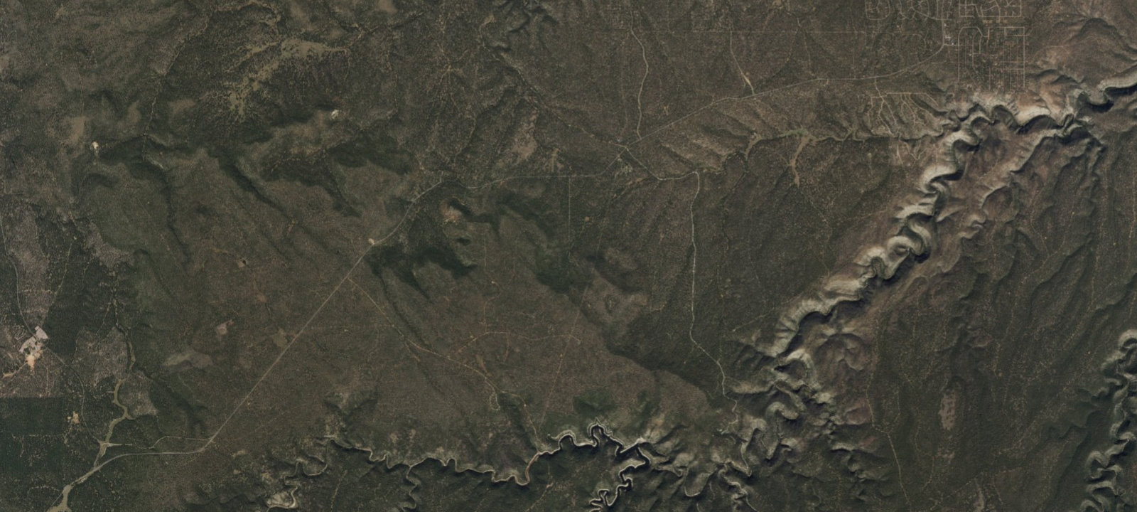 Map of Blue Ridge