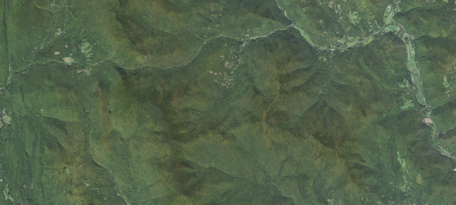 Map of Chittenden Brook Campground