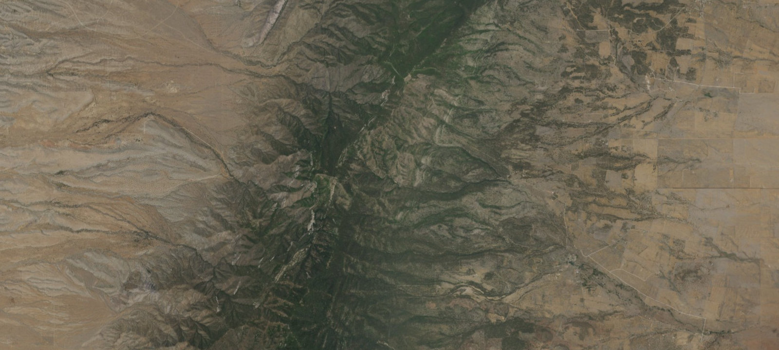 Map of New Canyon Campground