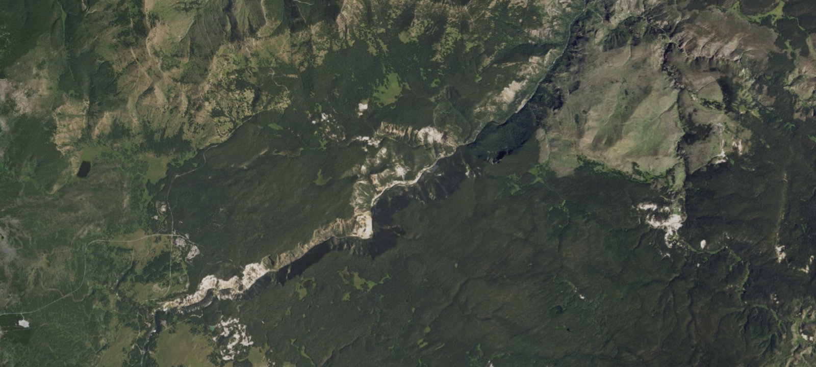 Map of Seven Mile Hole