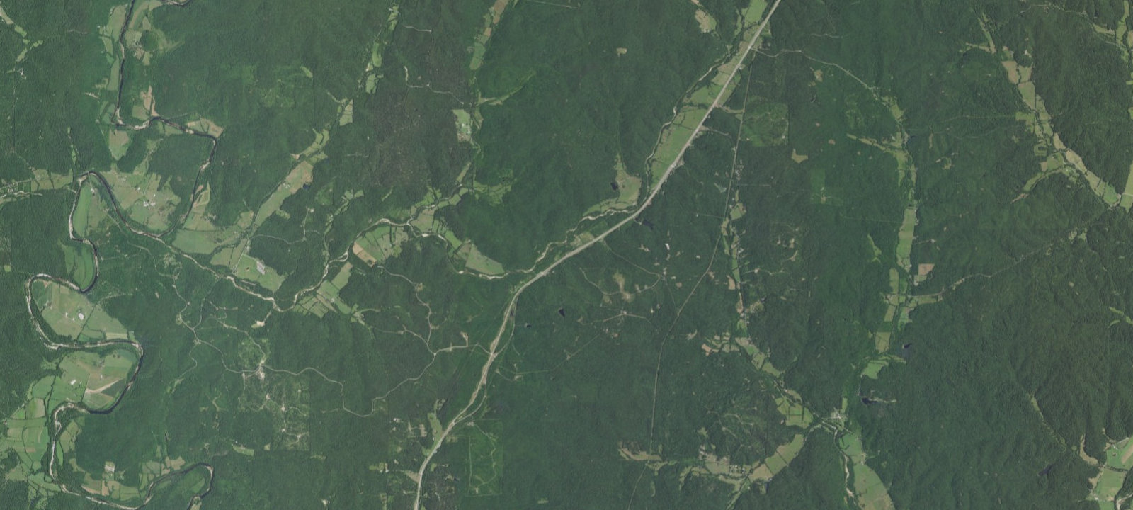 Map of Fredrock Glampground