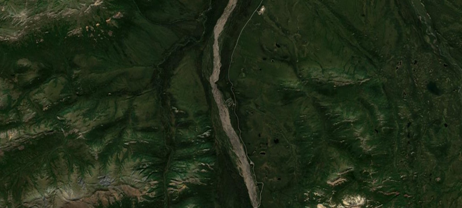 Map of Teklanika Campground