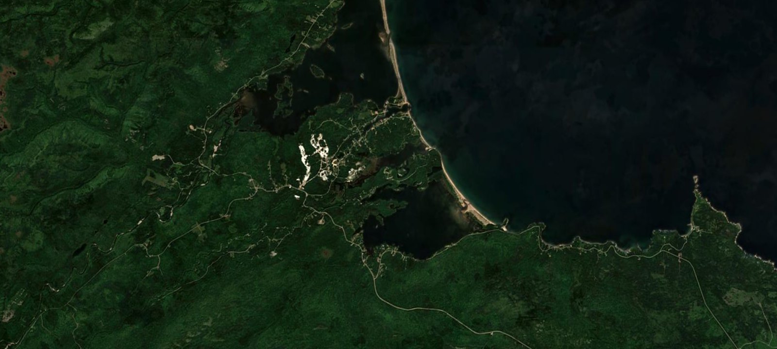 Map of Hideaway Campground & Oyster Market