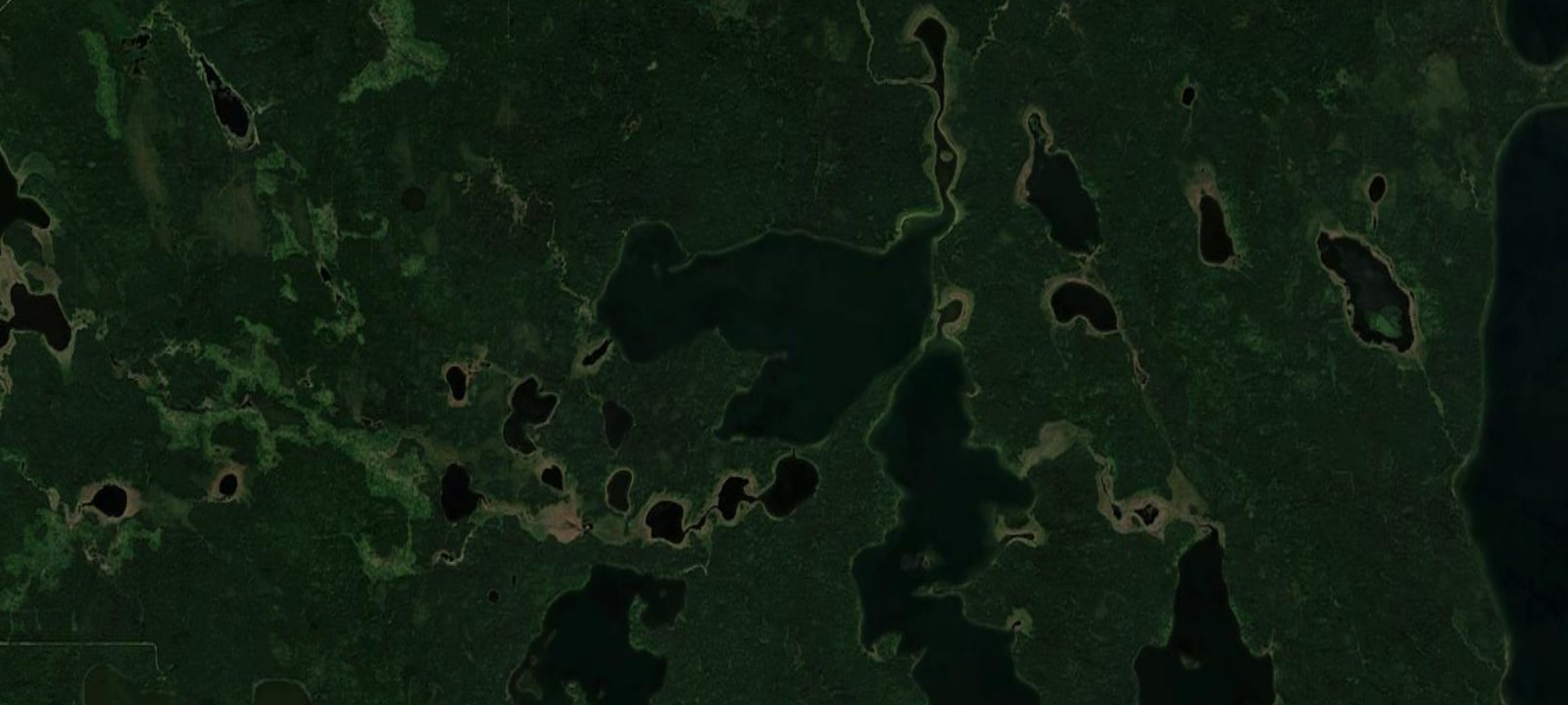 Map of Jackson Lake Peninsula