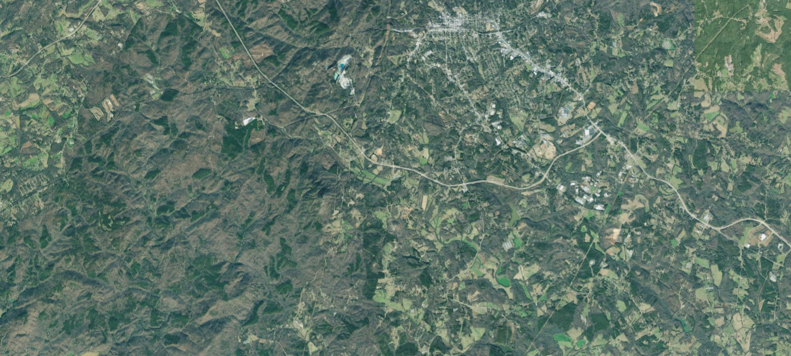 Map of Currahee RV and Campground