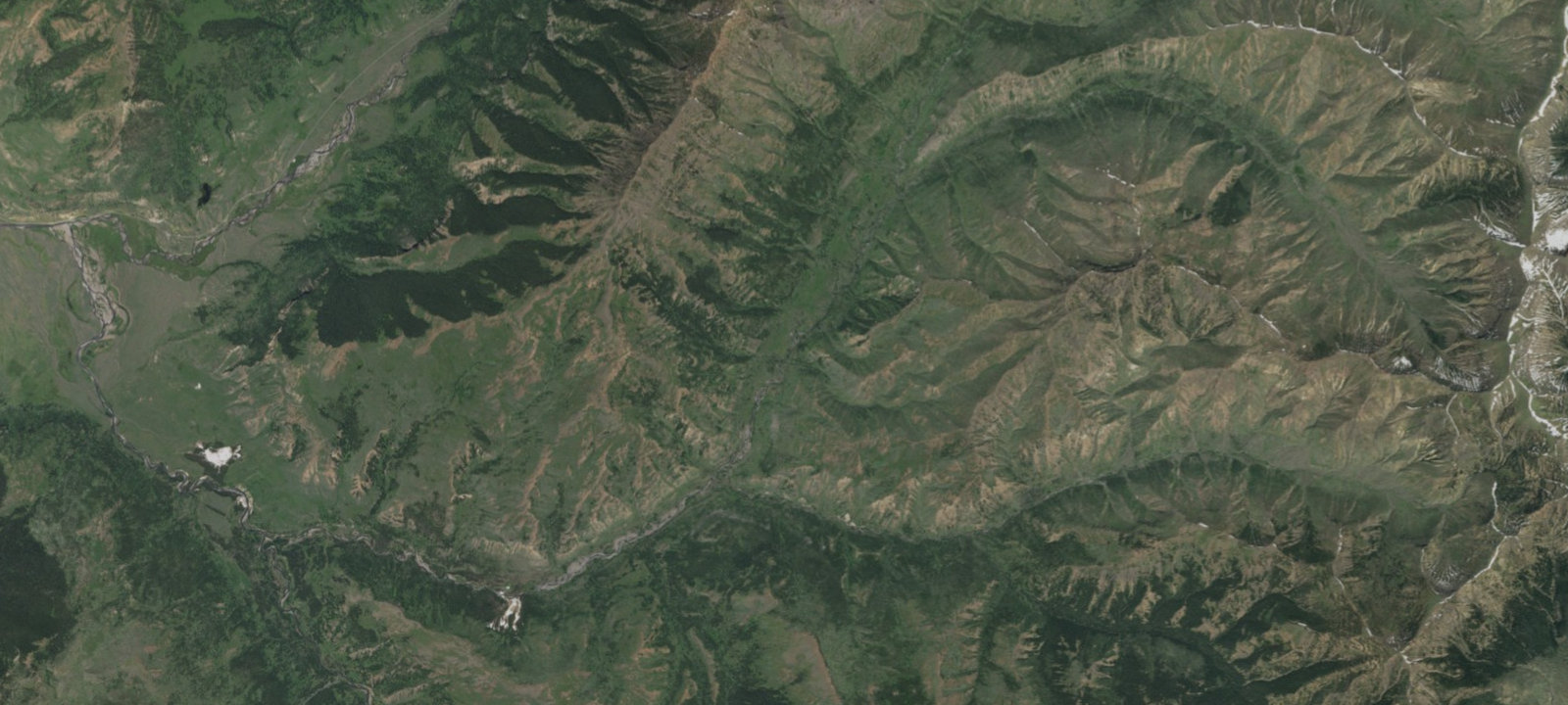 Map of Lower Cache Creek