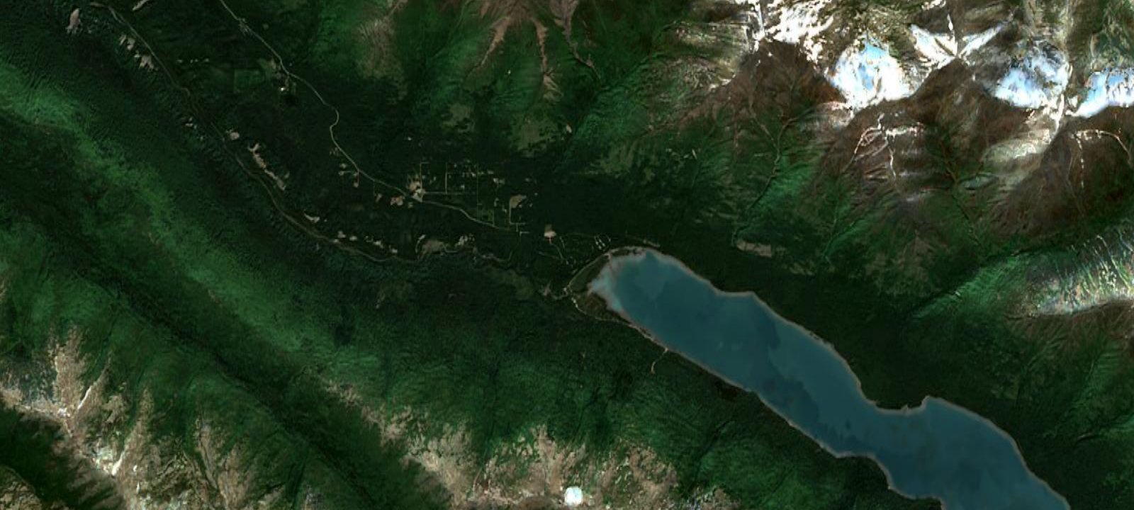 Map of Eklutna Lake Campground
