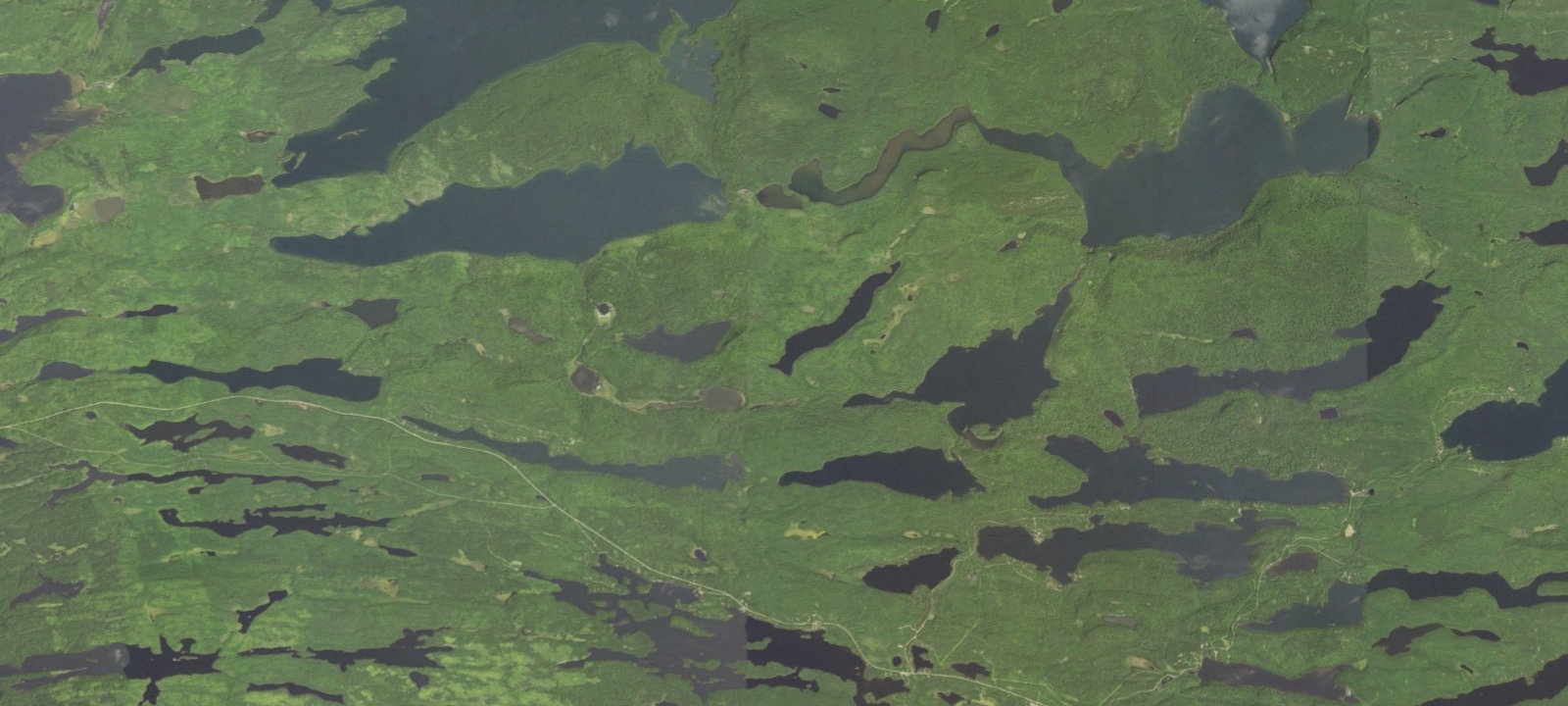 Map of Partridge Lake West camp site