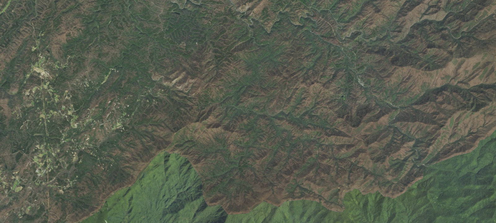Map of Holly Flats Campground