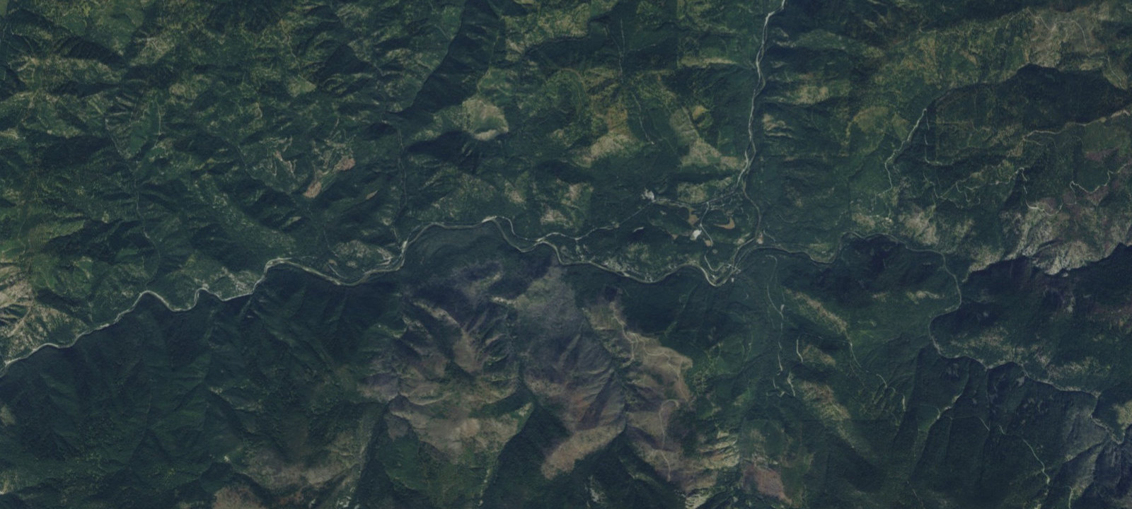 Map of Powell Campground