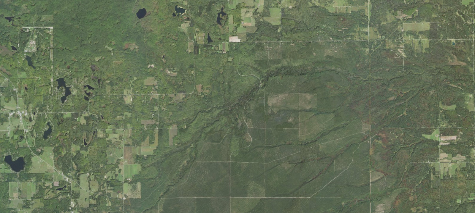 Map of Pine River Recreation Area Campground