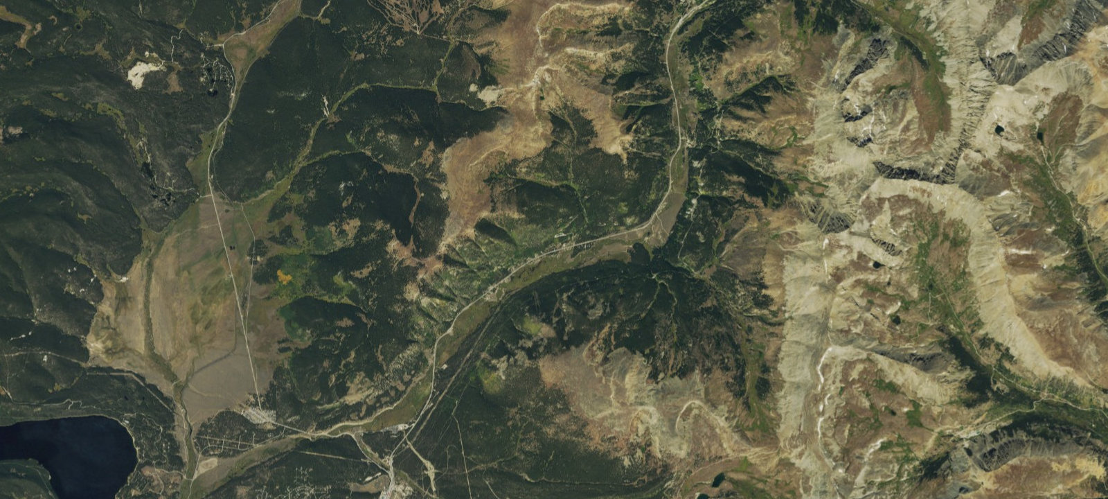 Map of Buckeye Gulch Dispersed Area