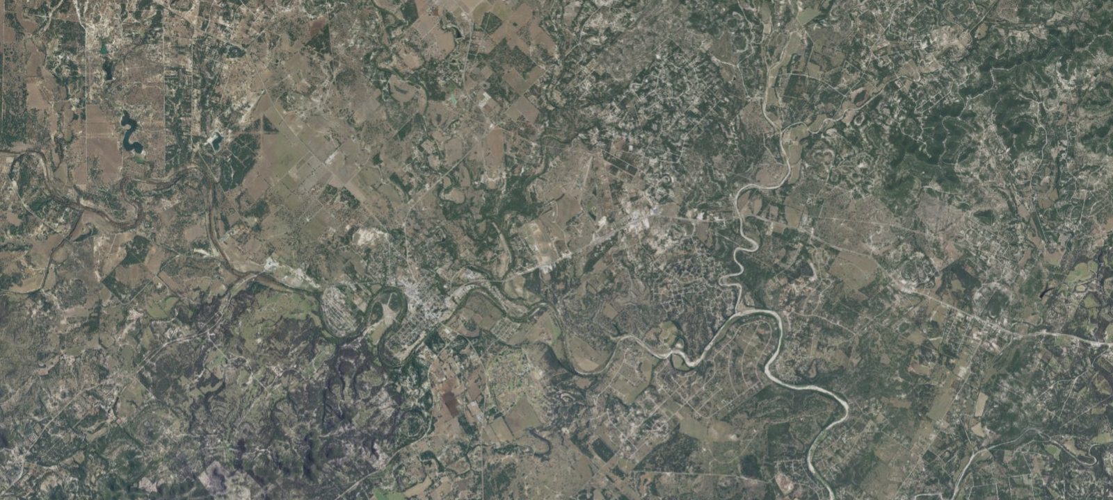 Map of Bandera Frontier Cabins and RV Park