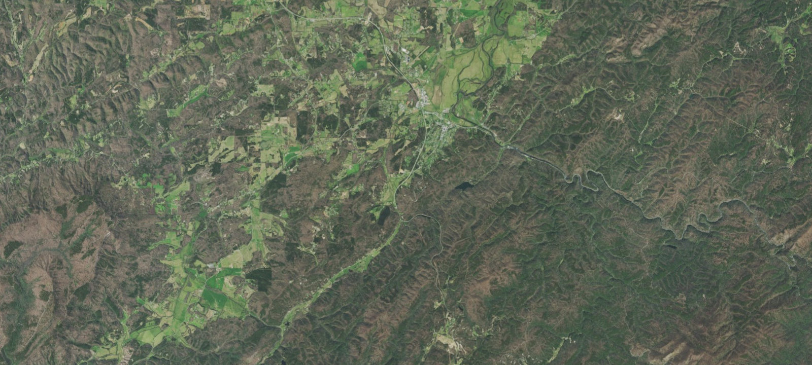 Map of Hunt's Lodge Motorcycle Campground